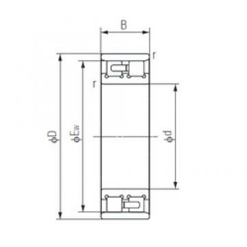 55 mm x 90 mm x 26 mm  NACHI NN3011 rodamientos de bolas de contacto angular dúplex