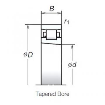 100 mm x 150 mm x 24 mm  NSK N1020MRKR Rodamientos de bolas de contacto angular de carga de empuje