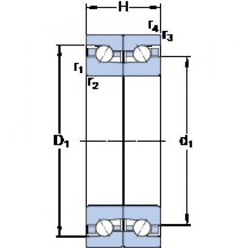 SKF BTM 90 BTN9/HCP4CDB Rodamientos de bolas de contacto angular sellados lubricados con grasa