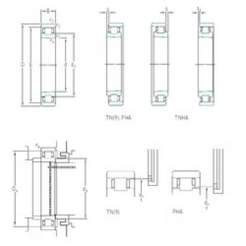 105 mm x 160 mm x 26 mm  SKF N 1021 KTN9/SP Rodamientos de precisión DB / DF / DT