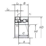 110 mm x 150 mm x 20 mm  NSK 110BNR19XE Rodamientos de precisión DB / DF / DT