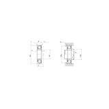 NSK 7919A5 Rodamientos de bolas de contacto angular dúplexHT series