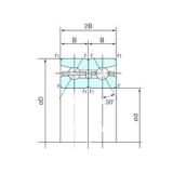 120 mm x 180 mm x 27 mm  NACHI 120TAH10DB rodamientos de bolas de contacto angular dúplex