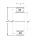 160 mm x 240 mm x 60 mm  NTN NN3032 Rodamientos de bolas de contacto angular de doble hilera