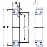 65 mm x 100 mm x 18 mm  SKF N 1013 KTN/SP rodamientos de bolas de contacto angular dúplex